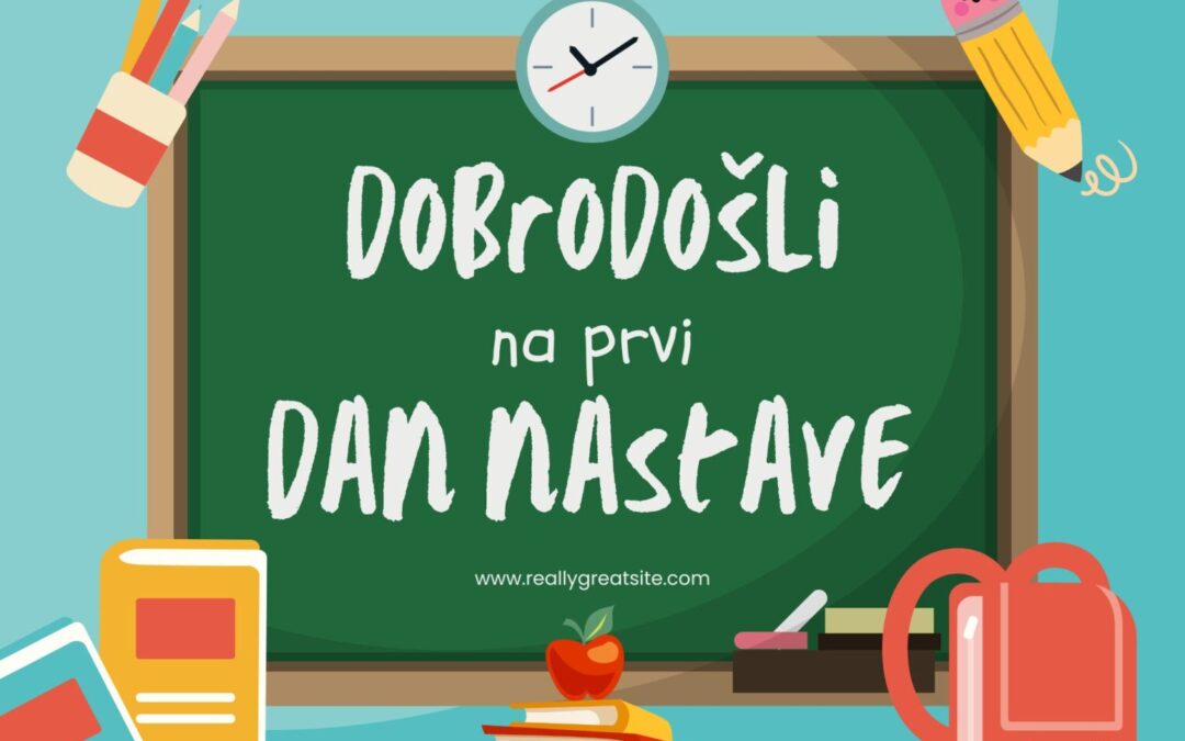 Prvi dan nastave u novoj školskoj 2024./2025.godini