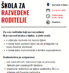 Centar TIĆ Rijeka – besplatne radionice za roditelje