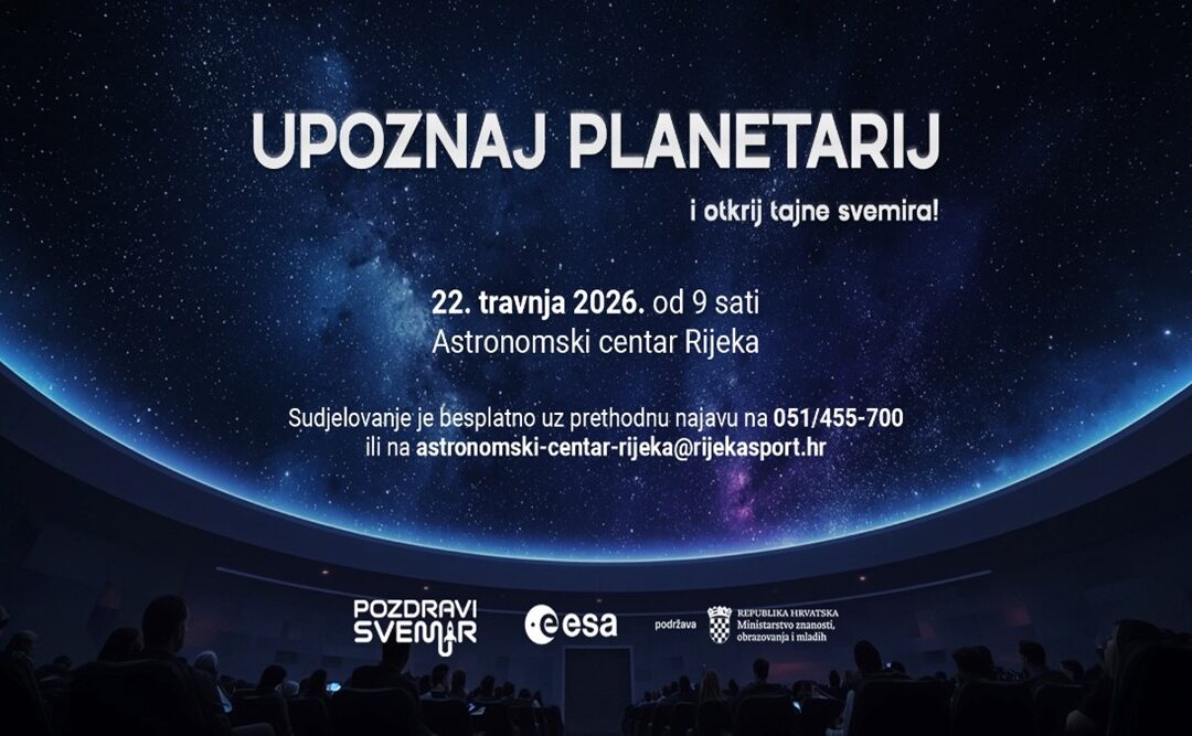 Festival znanosti stiže u Astronomski centar Rijeka!